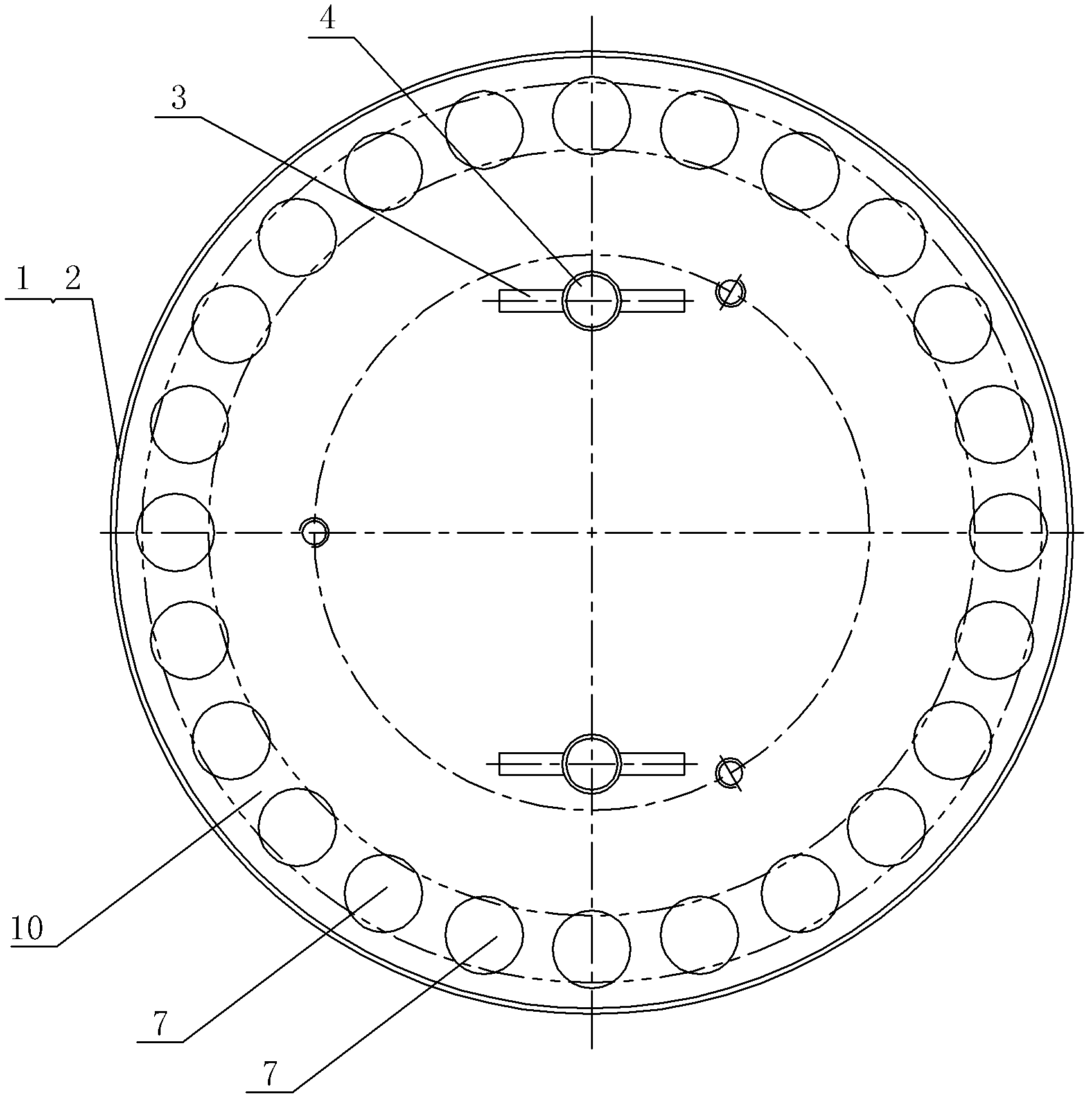 Heat shaping fixture and heat shaping method in quenching process of metal material seal ring