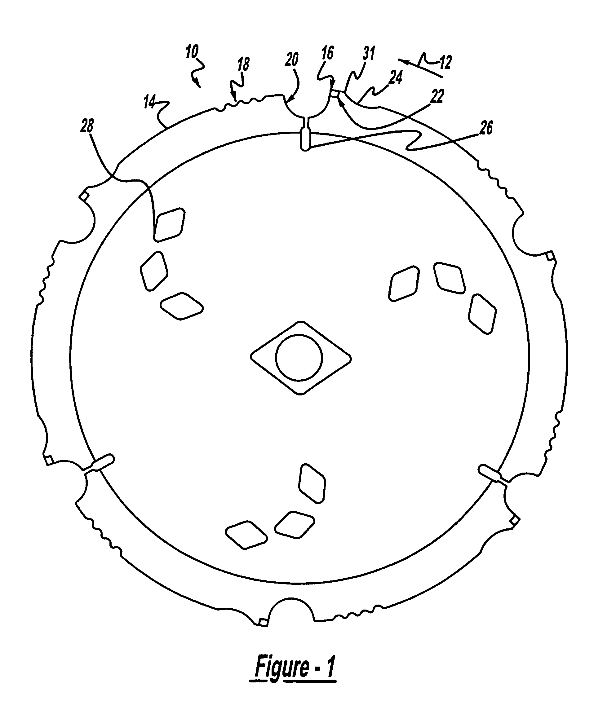 Saw blade for cutting fiber cement