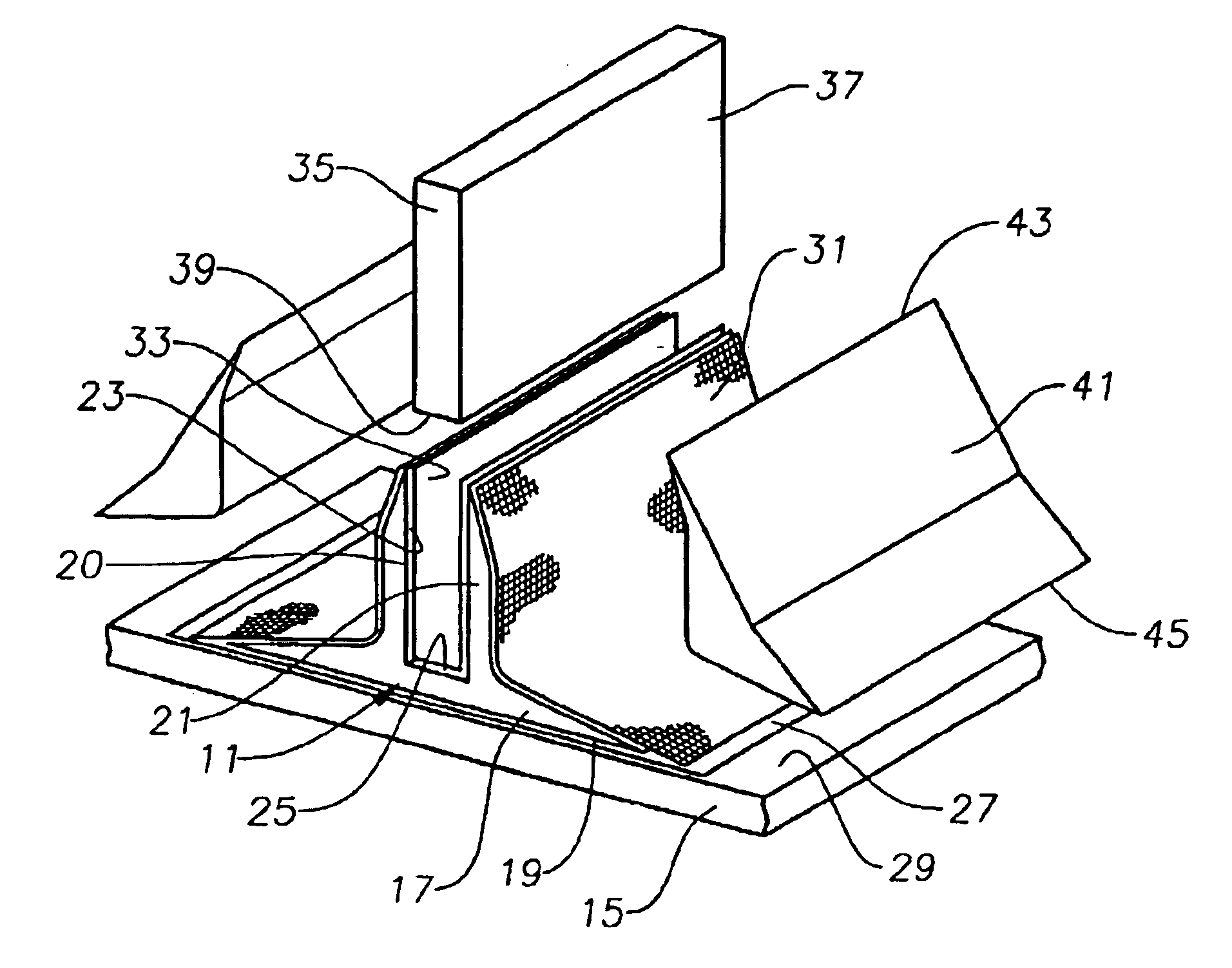 Paste-bond clevis joint