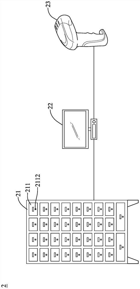 Locker and smart storage system including the locker