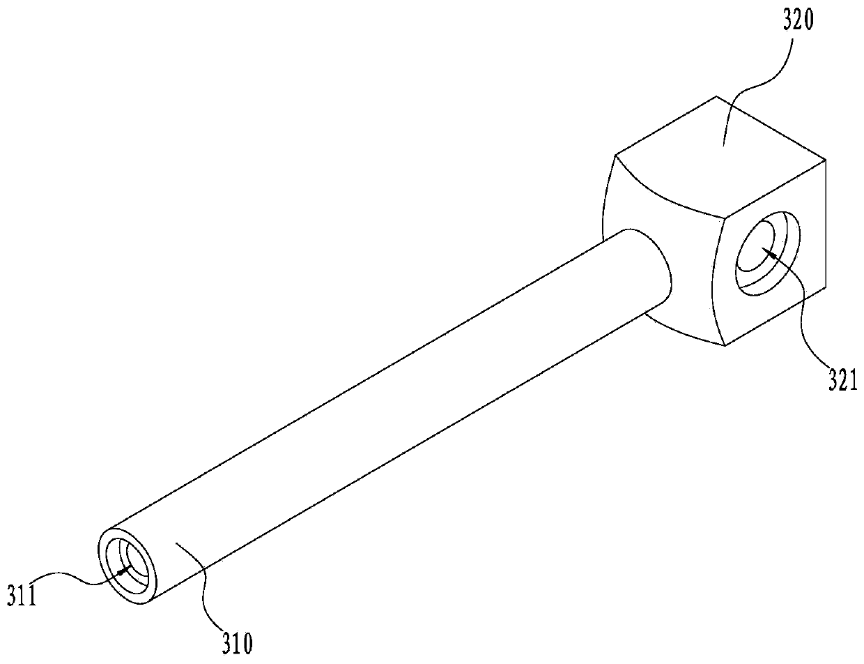 Ejection mechanism for ejecting blocking head