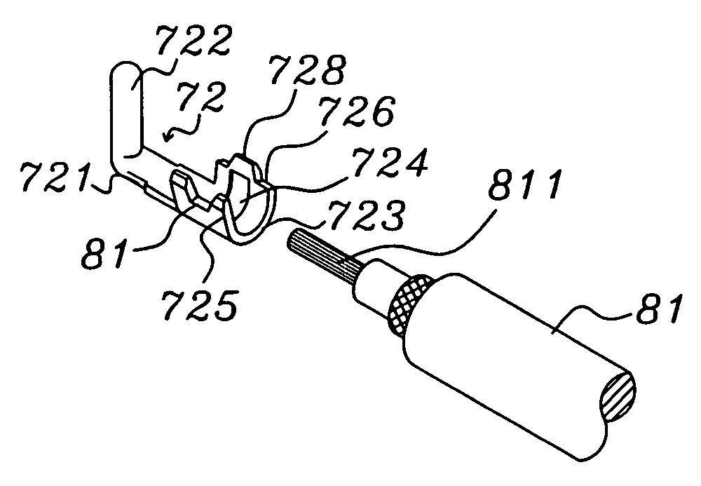 RF microwave connector for telecommunication