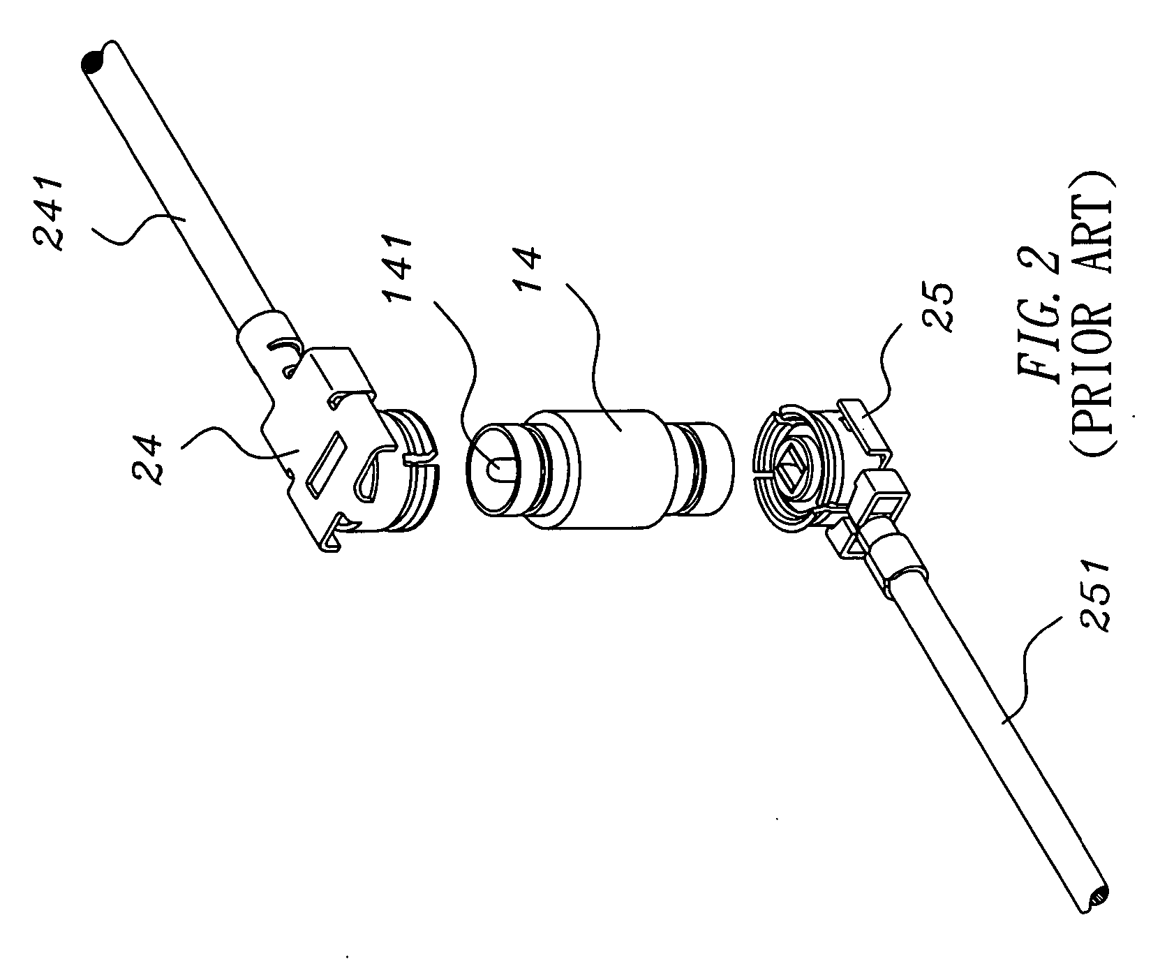 RF microwave connector for telecommunication