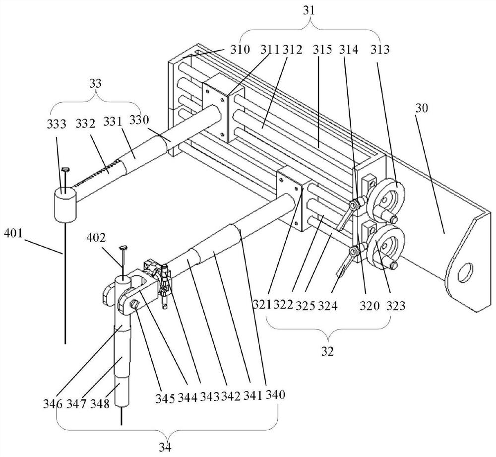 Three-dimensional positioning device for thoracolumbar pedicle