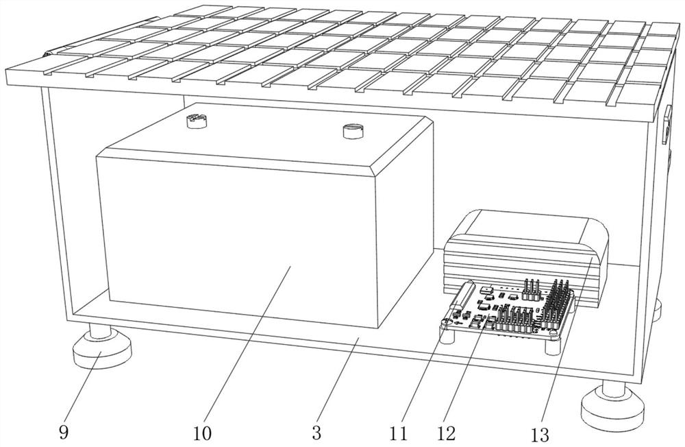 Convenient-to-unfold solar cell device based on Internet of Things communication