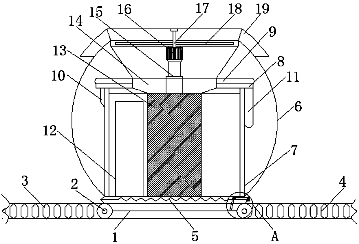 A wearable air detection device