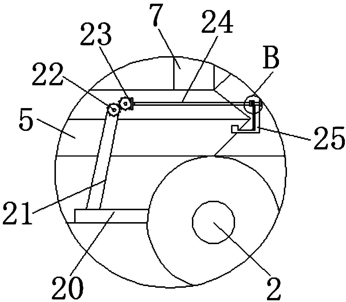 A wearable air detection device