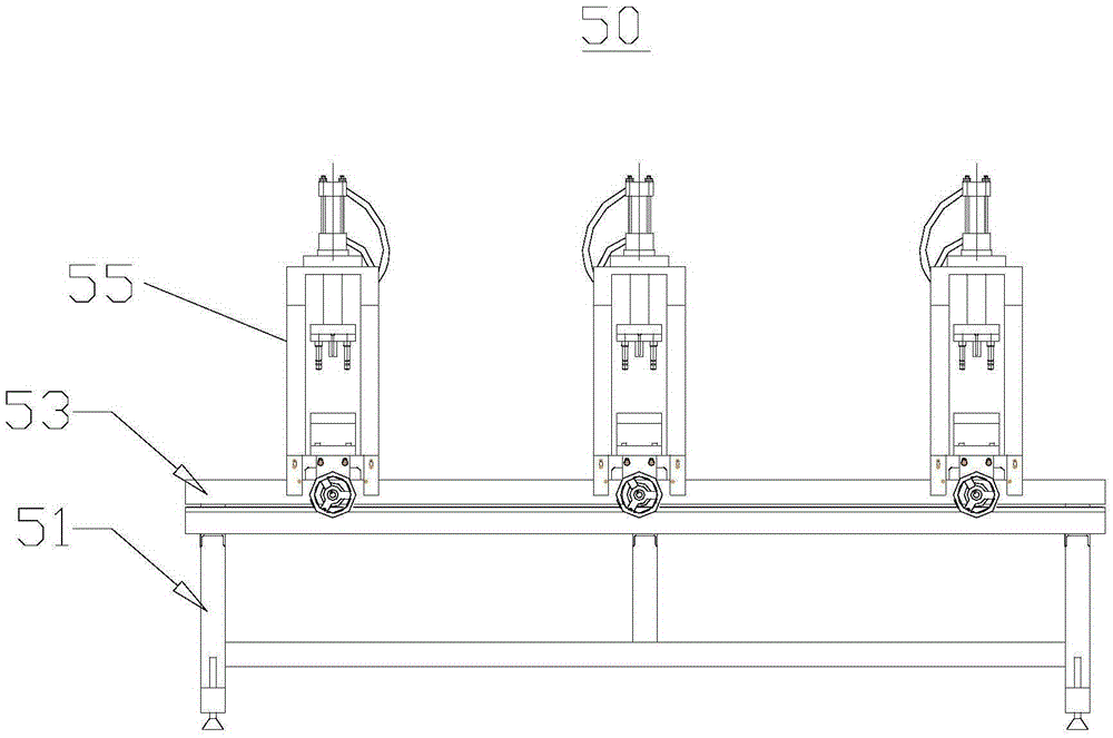 Cooling tower structural parts processing equipment and processing technology