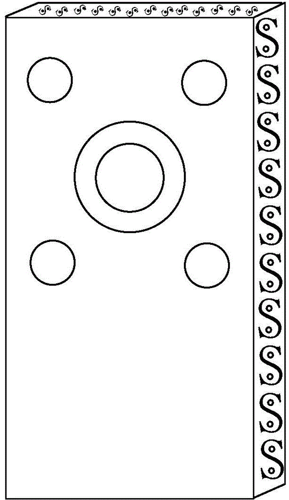 Networking device for network television with antiskid remote controller