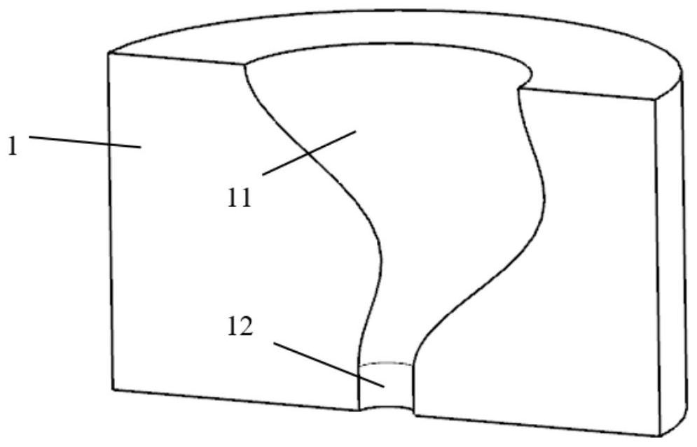 Variable channel corner self-bending extrusion die and its design, manufacture and extrusion method