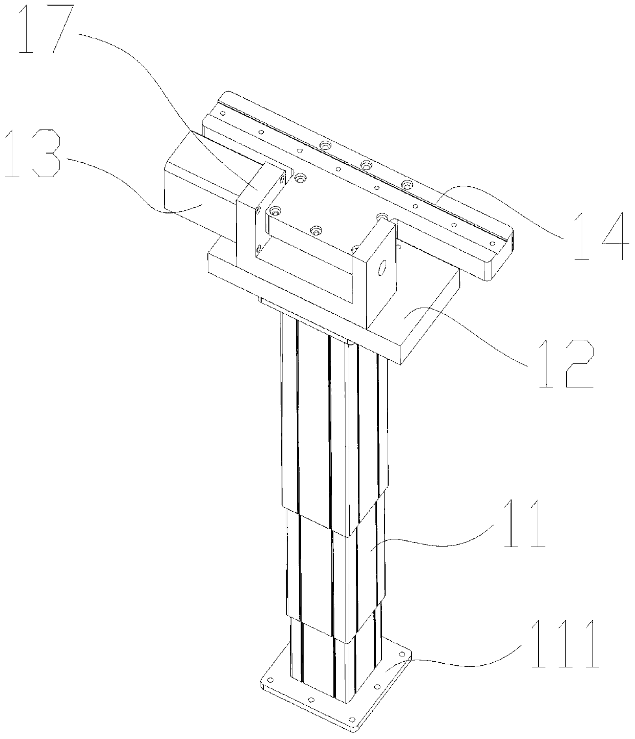 Rehabilitation training device for generalized shoulder joints