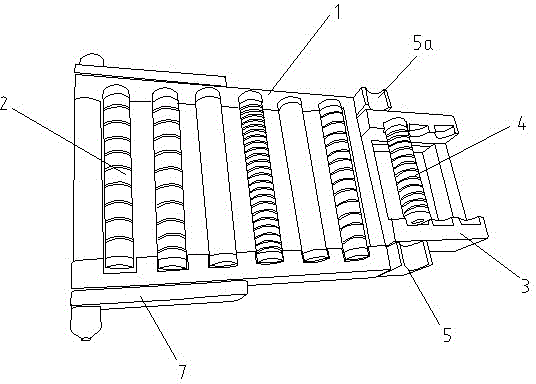 Health rehabilitation apparatus based on self-powered rolling massage of neck, back and waist muscle, bone and acupoints, and manufacturing method thereof