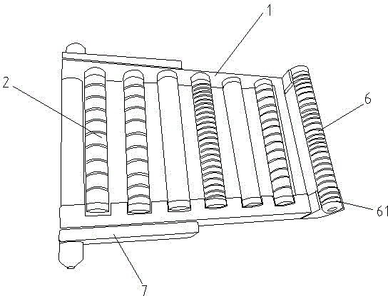 Health rehabilitation apparatus based on self-powered rolling massage of neck, back and waist muscle, bone and acupoints, and manufacturing method thereof