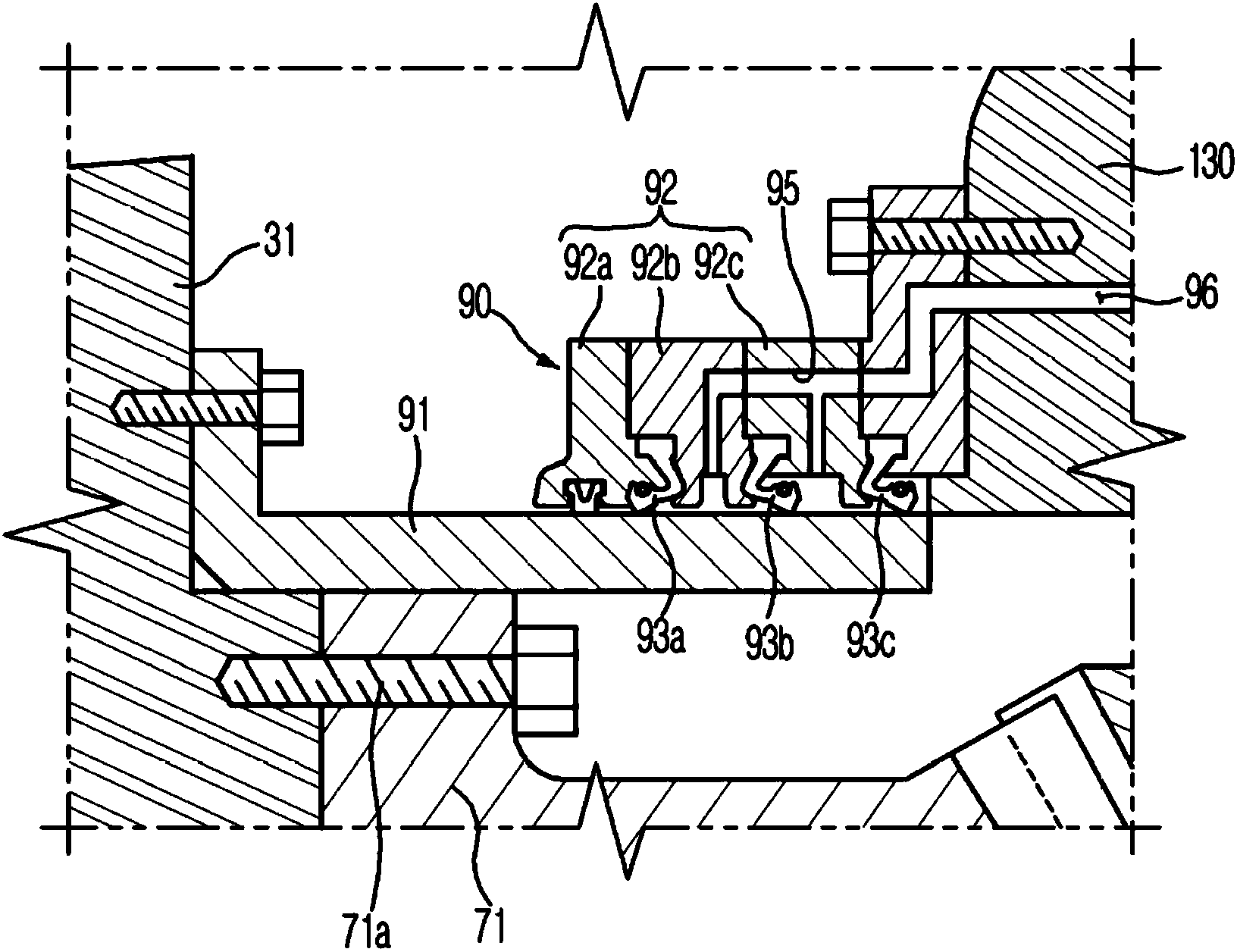 Propulsion device for ship and ship having same