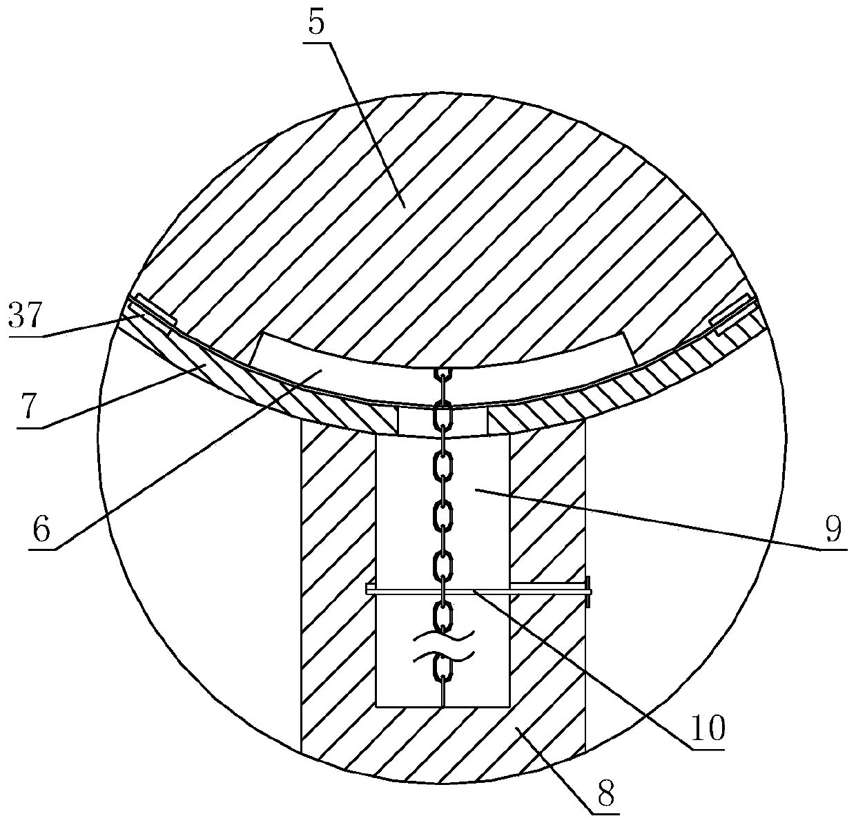 Novel port navigation mark