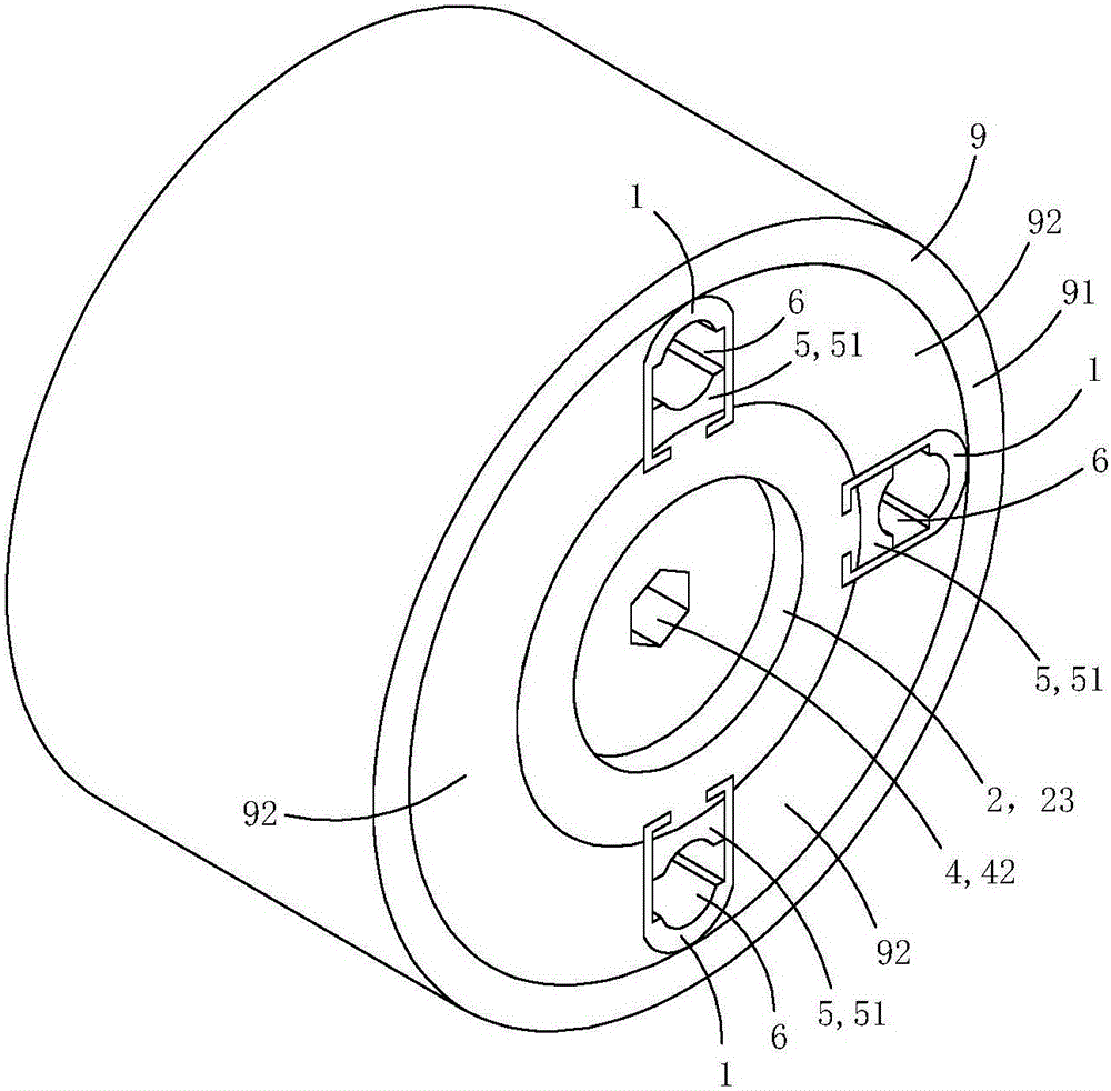 Three-phase zero sequence current transformer