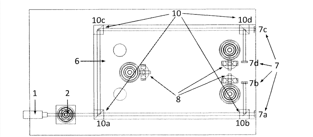 Air magnetic vibration isolation platform based on air magnetic zero position reference and laser auto-collimation measurement