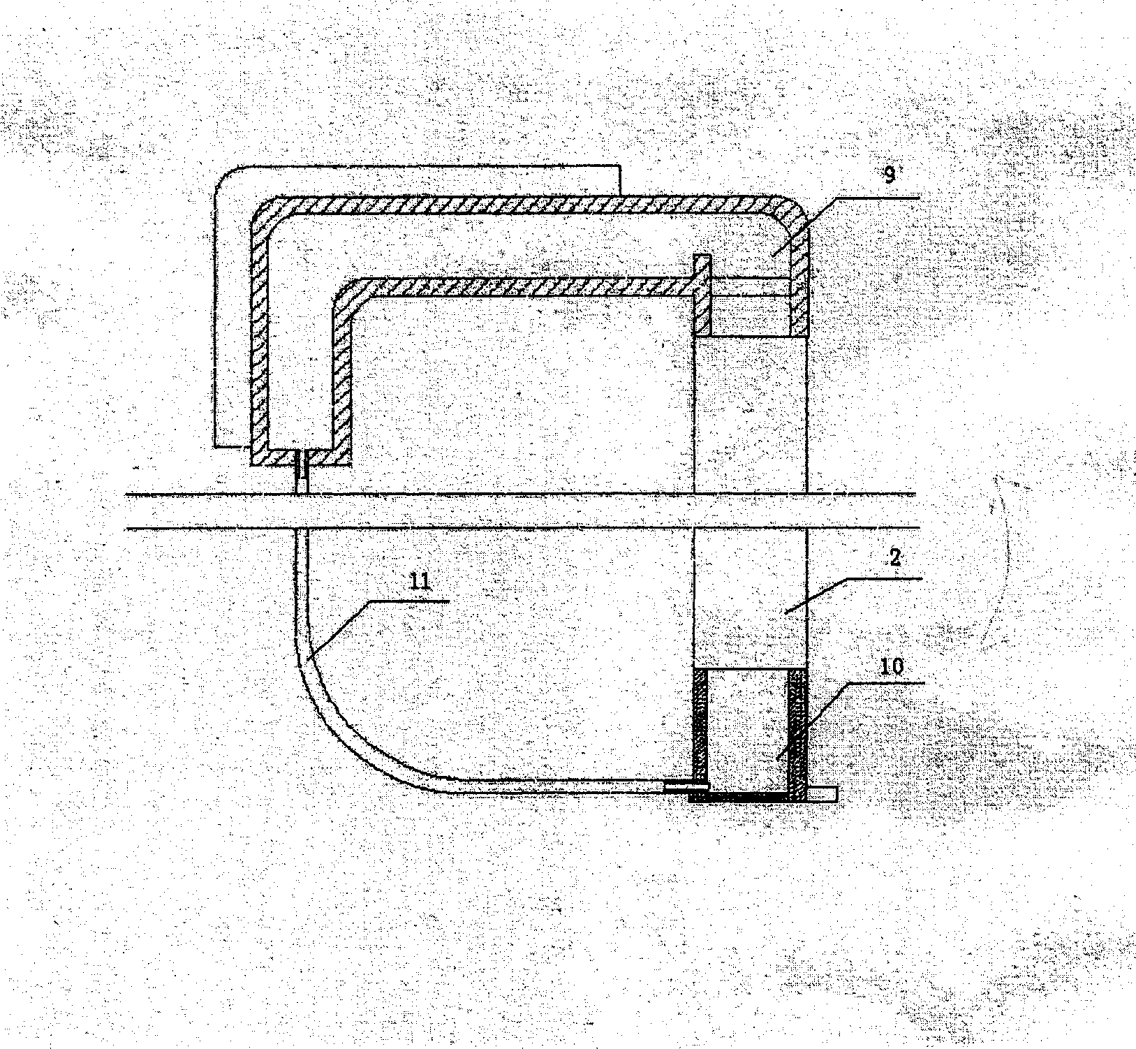 Unpowered self-loop computer liquid cooling system