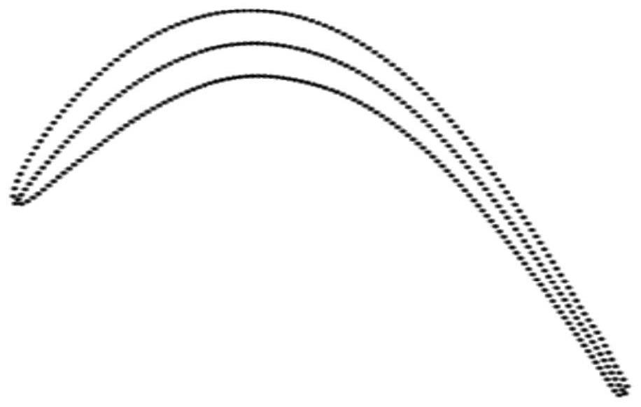 Full-three-dimensional sawtooth trailing edge blade of turbomachinery and design method