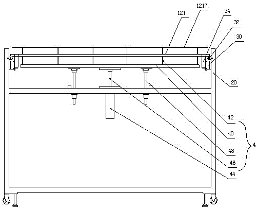 An automatic equipment for taking enlarged size liquid crystal substrate