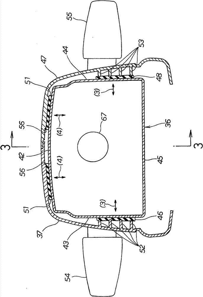 Two-wheeled motor vehicle