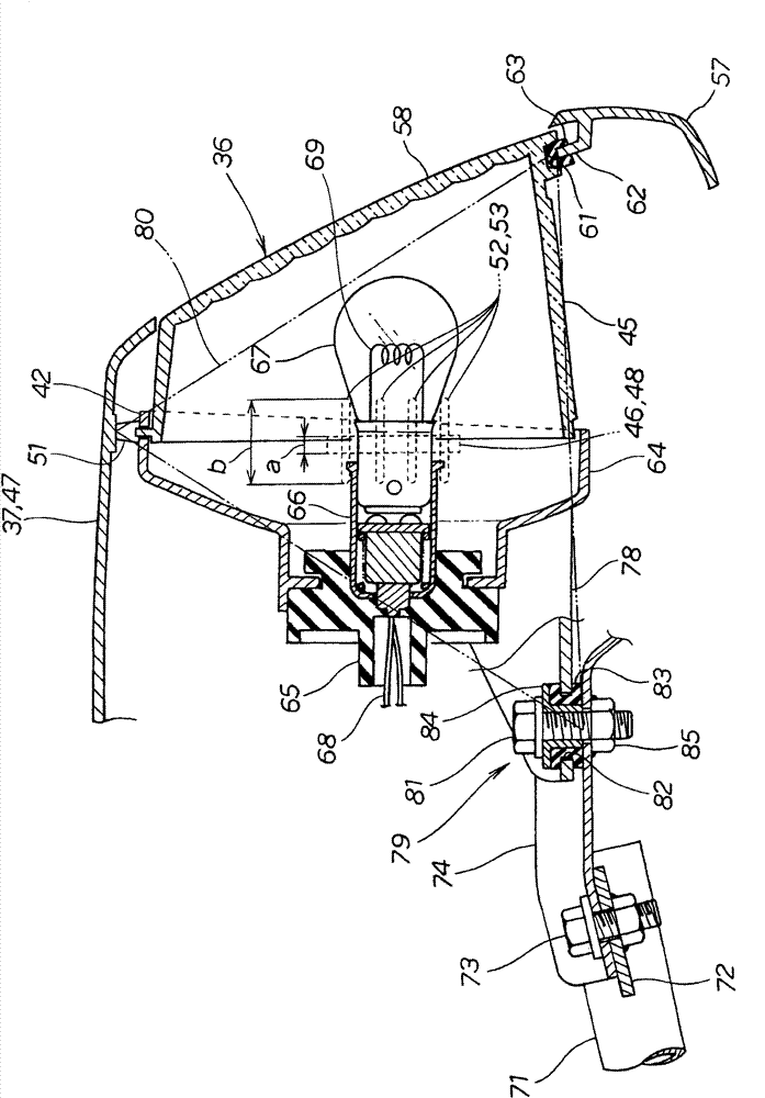 Two-wheeled motor vehicle