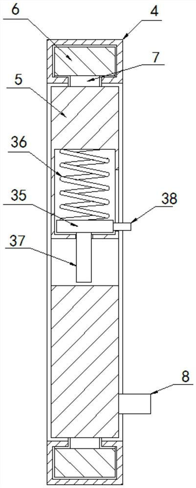 Asphalt pavement stress monitoring device