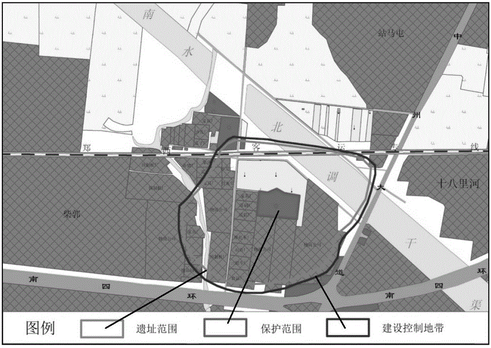 GIS space analysis based dividing method for cultural heritage protection divisions