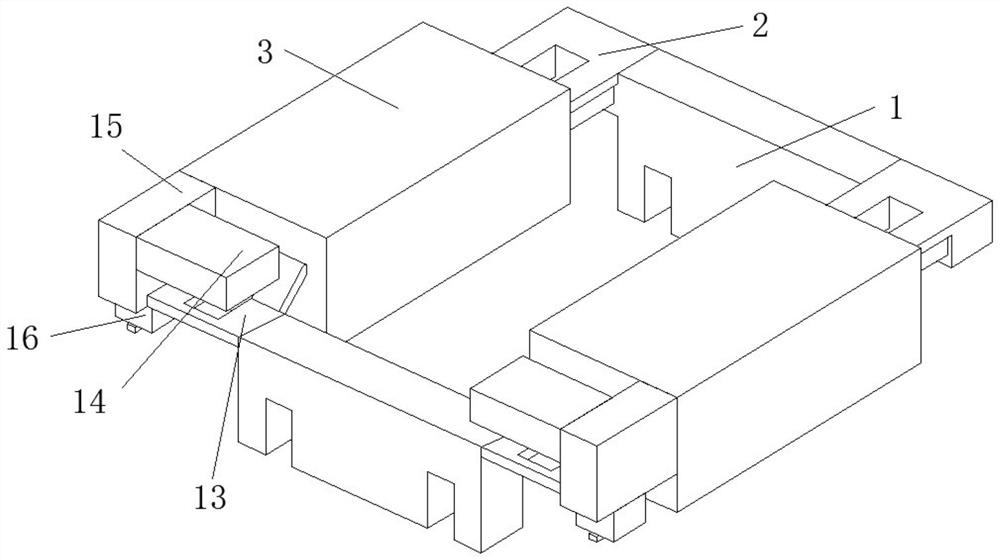 Rail fastening device for rail transit equipment