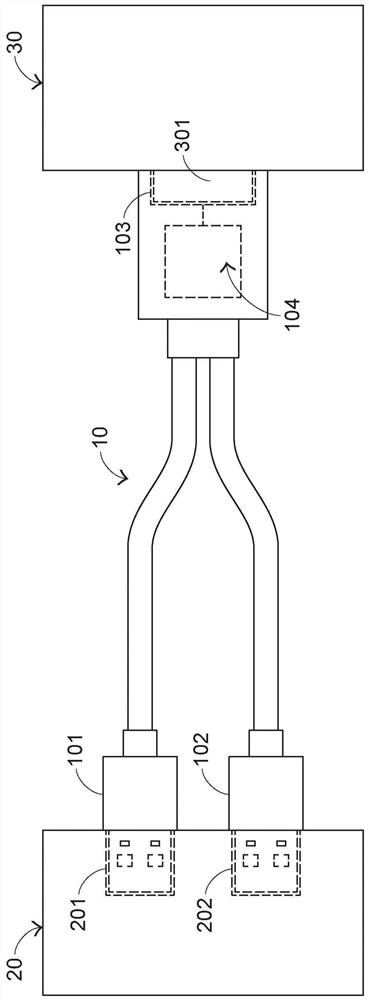 Universal serial bus interface conversion device