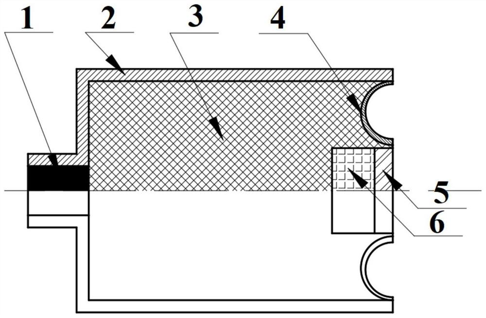 A shaped charge structure for assisting extraterrestrial mineral sampling