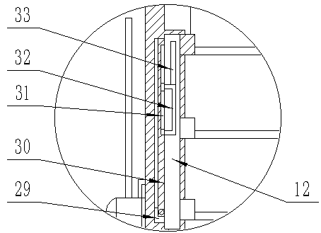 Novel 35kV switch cabinet body structure