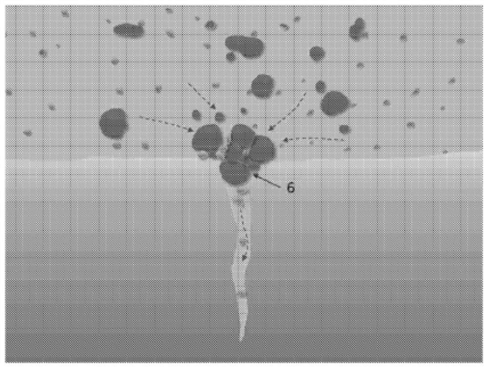 Composition for making a drilling fluid a non-invasive drilling fluid