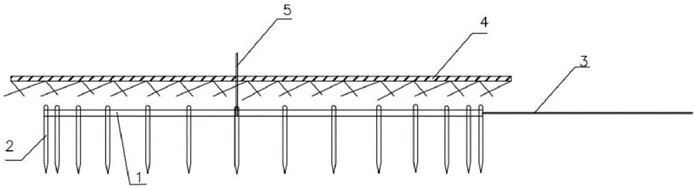 Construction method of resistance reduction and grounding device of transformer station