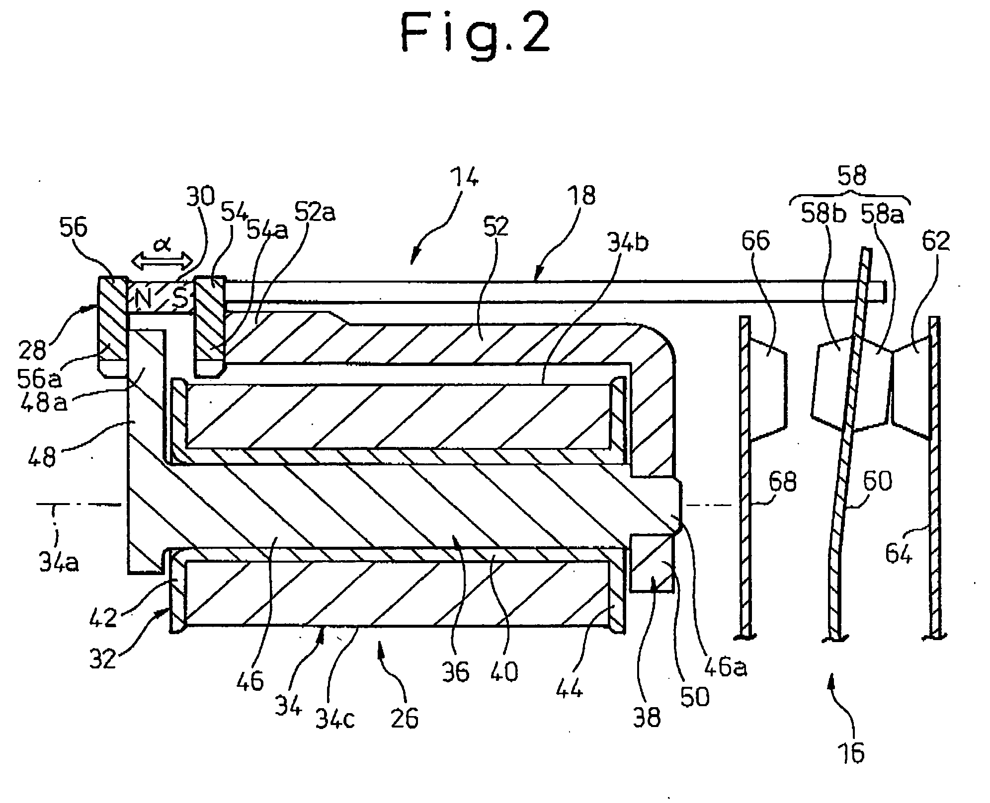 Polarized electromagnetic relay and coil assembly