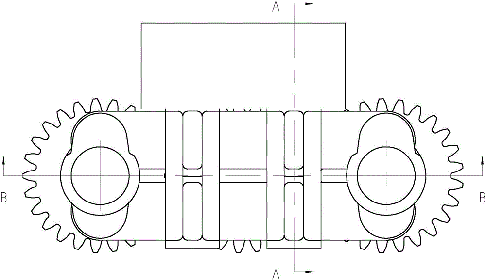 double crank engine