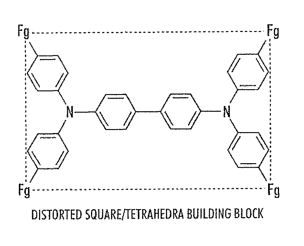 Application of porous structured organic films for gas storage