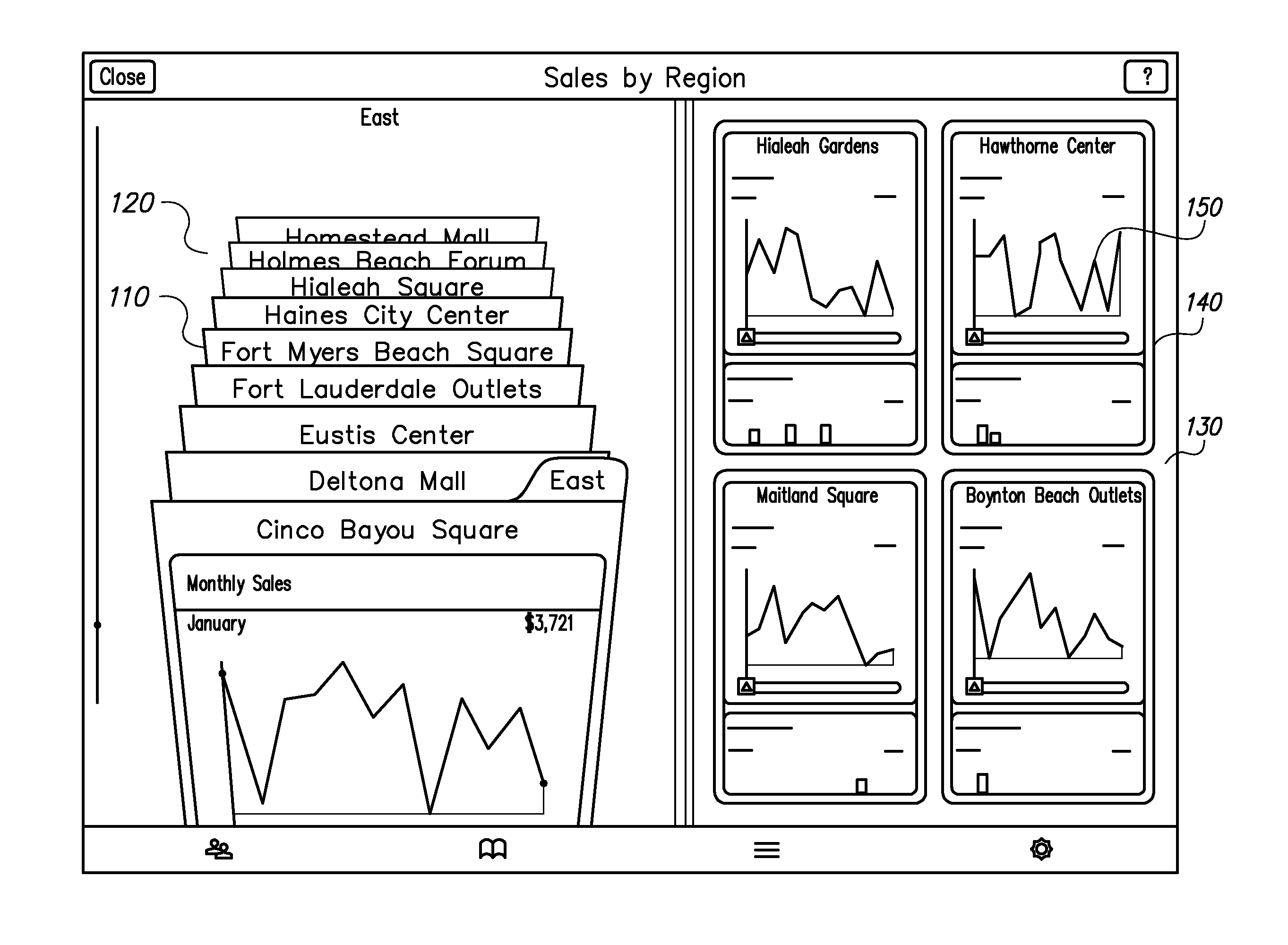 User Interface for Data Comparison