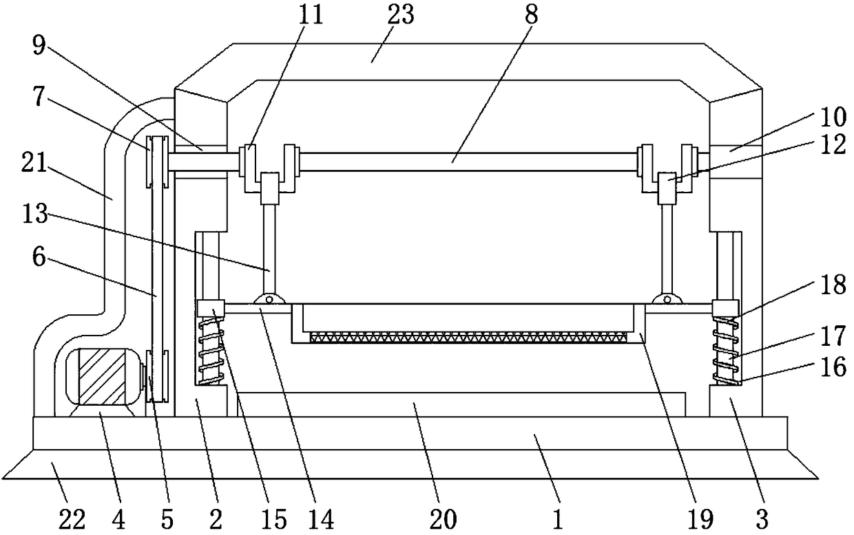 Chip screening device