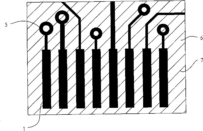 Manufacture method of golden finger printed board