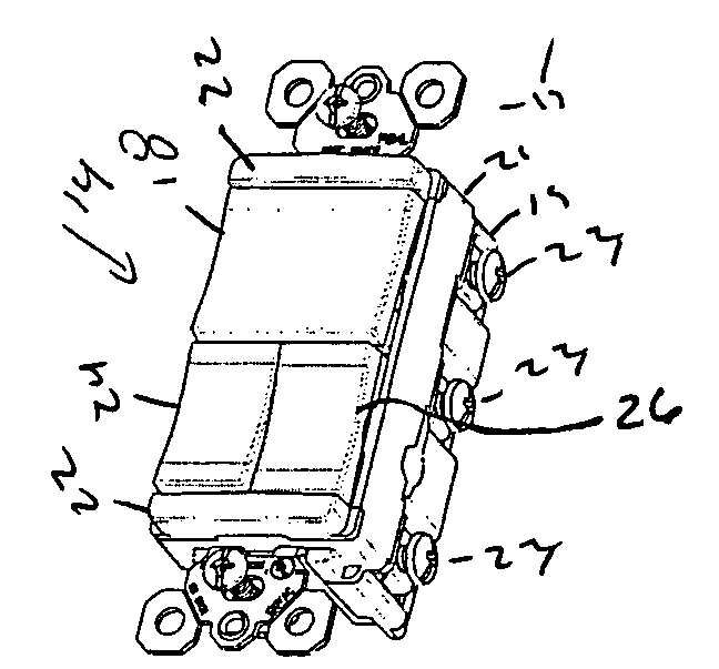 Modular device wall plate