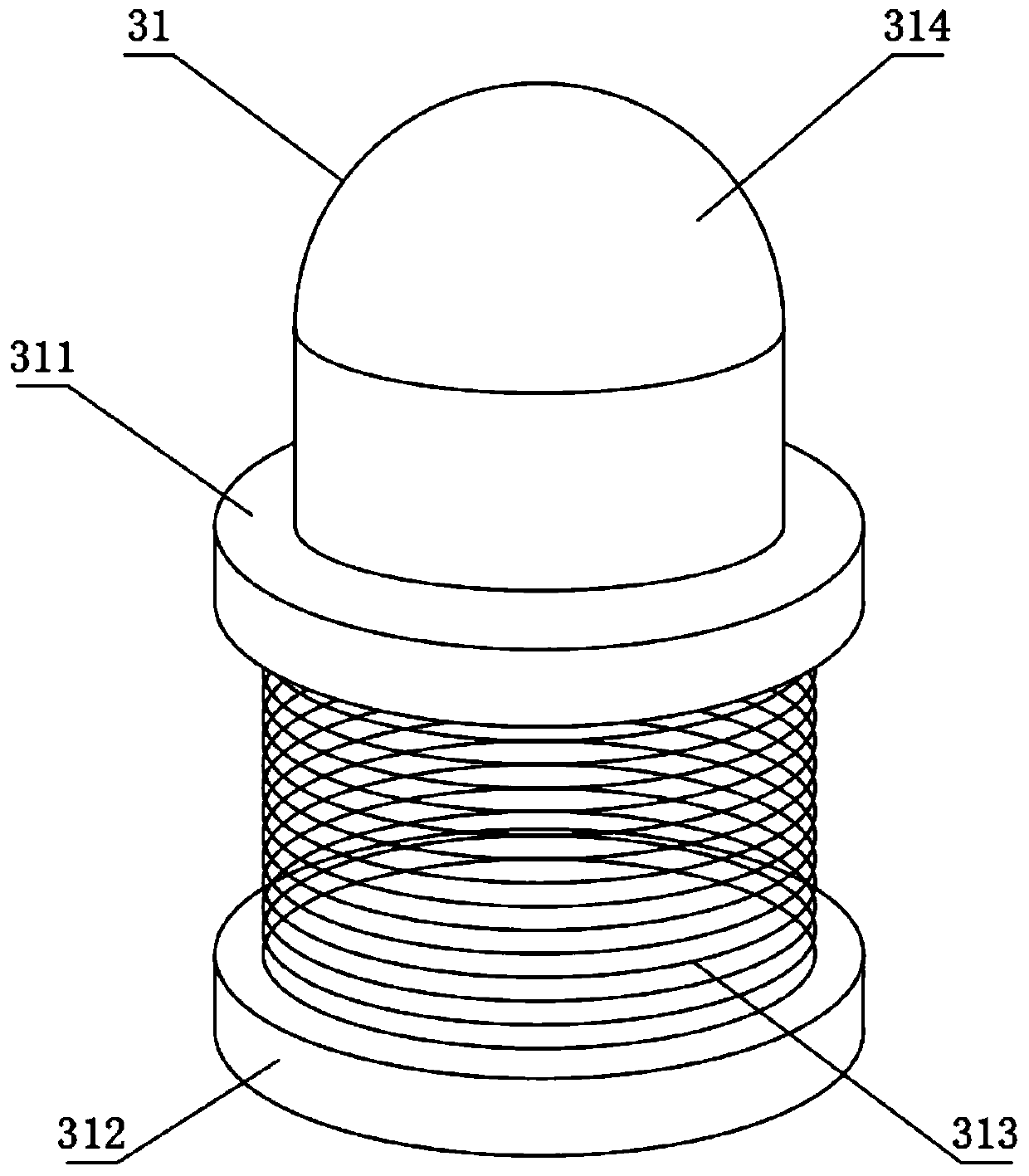 Material transportation vehicle for plastic product spraying