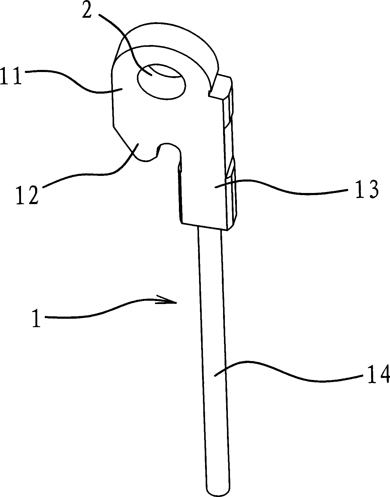 Method of making spring core for glasses earpiece and product thereof