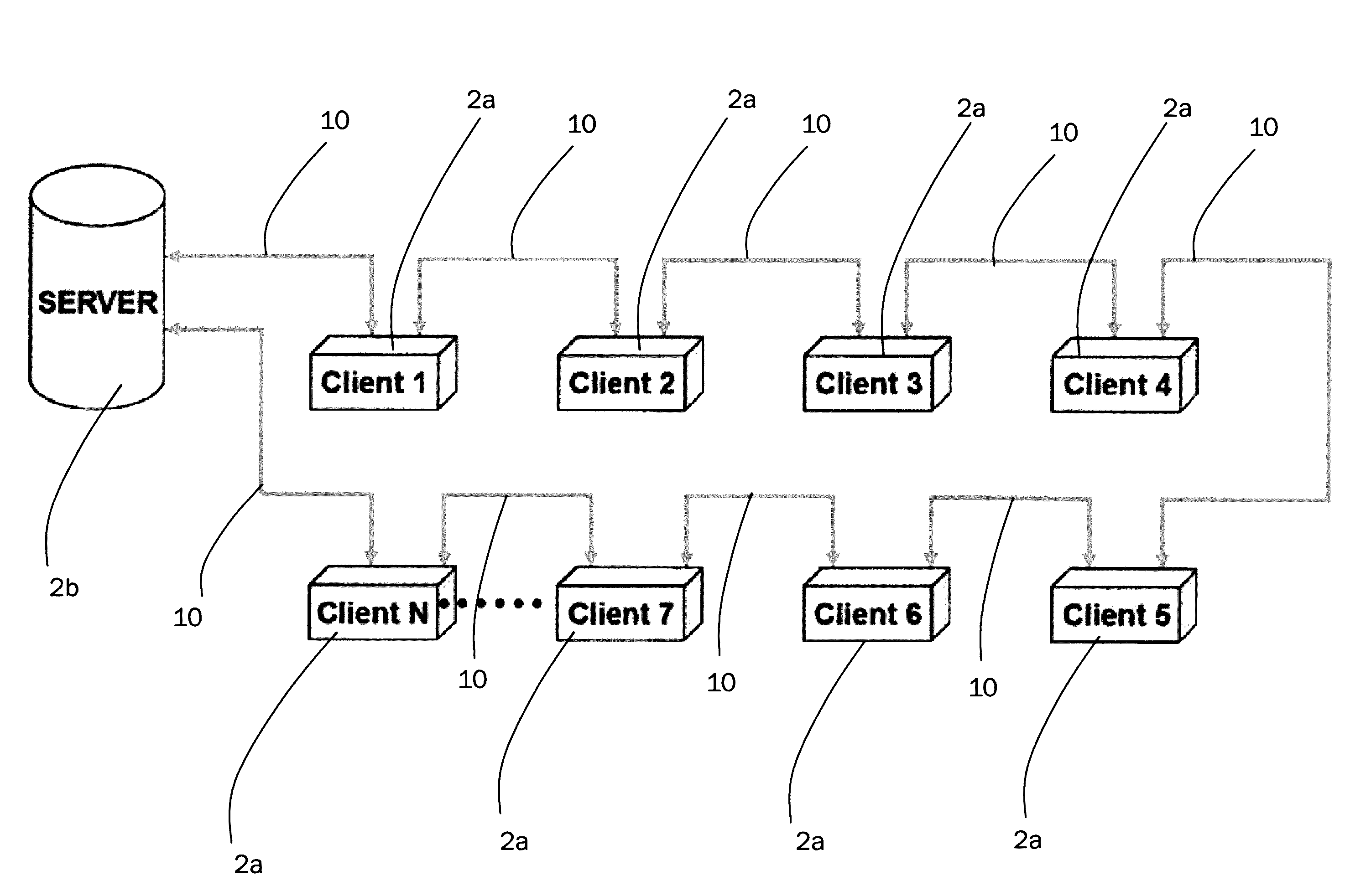 Network interface, network and method for data transmission within the network