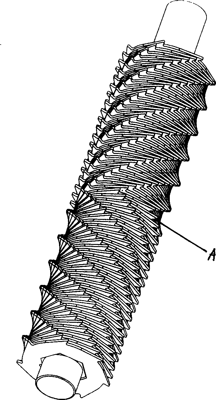 Method assembling blade of paper cutting machine