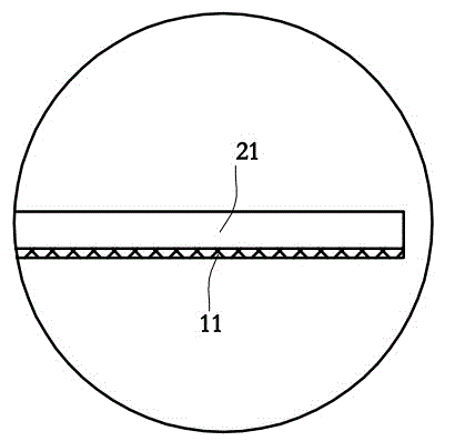 Induction cooker panel