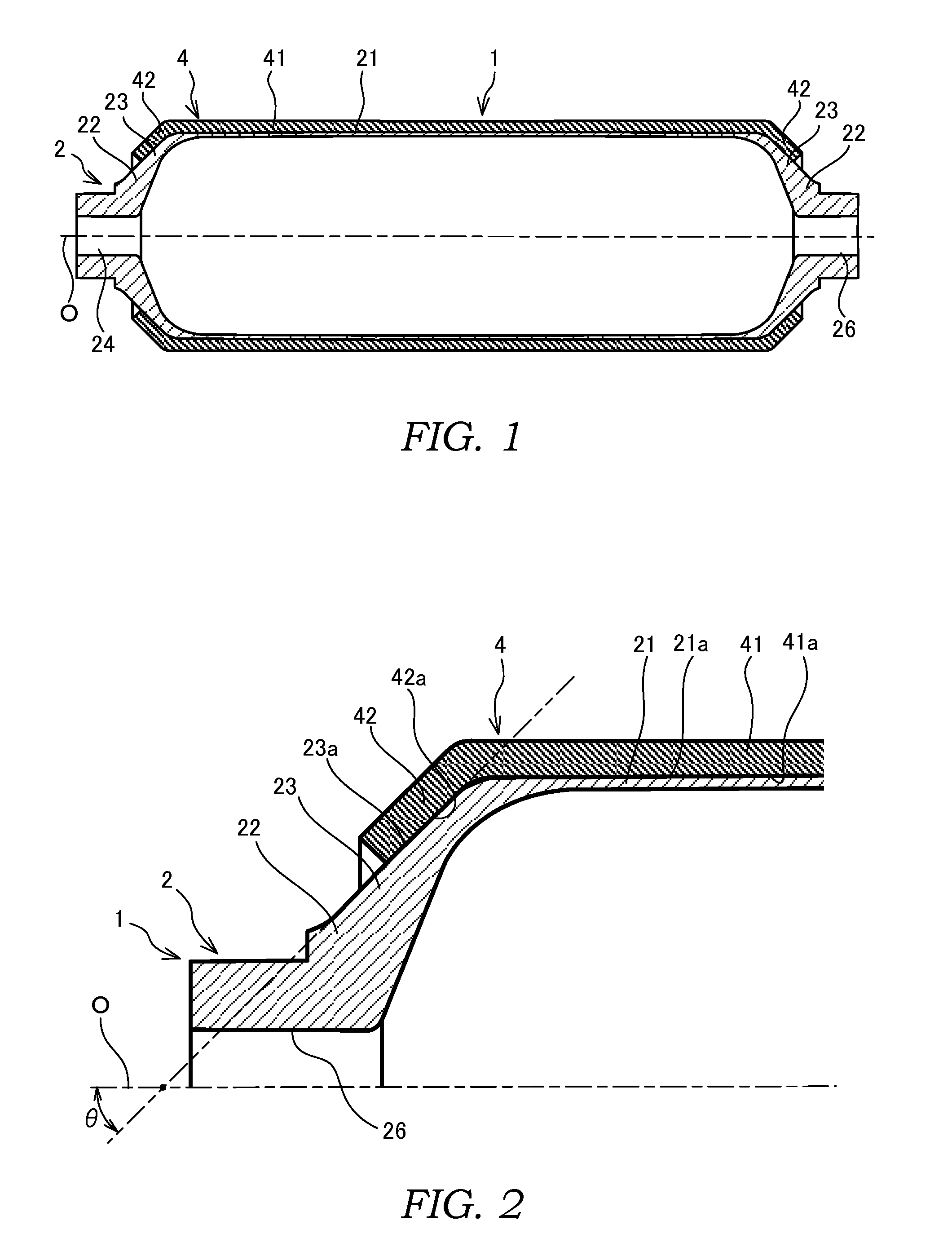 High pressure gas container and manufacturing method for high pressure gas container