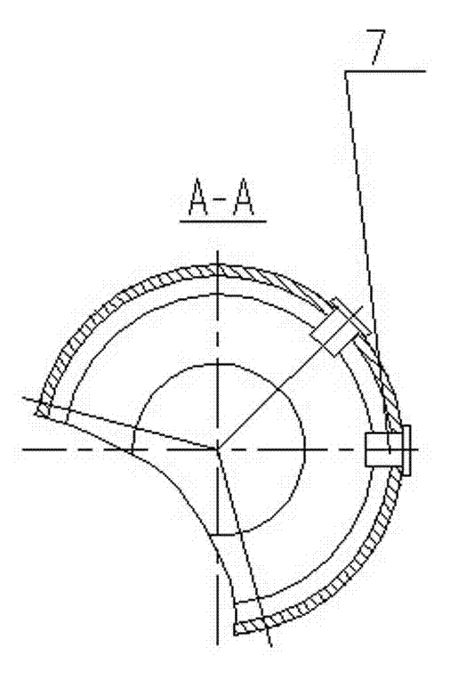 Coaxial two-way external pressure type anti-twisting expansion joint