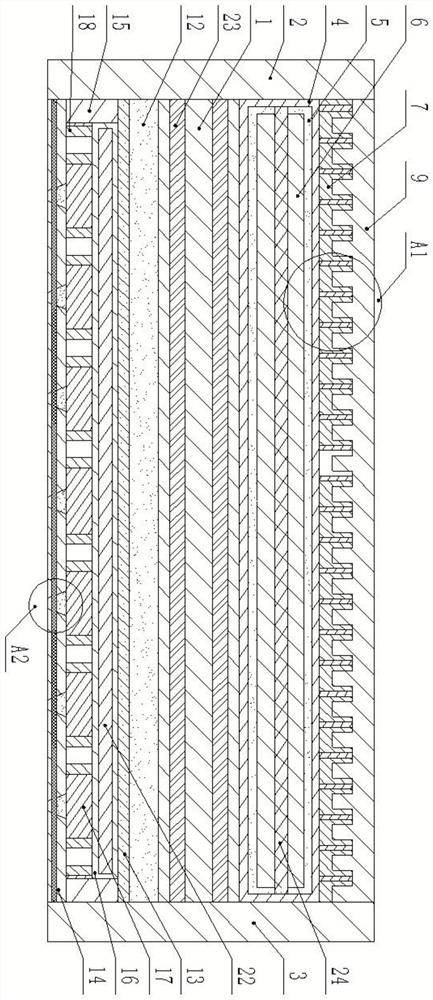 Fabricated building phase change thermal insulation wall