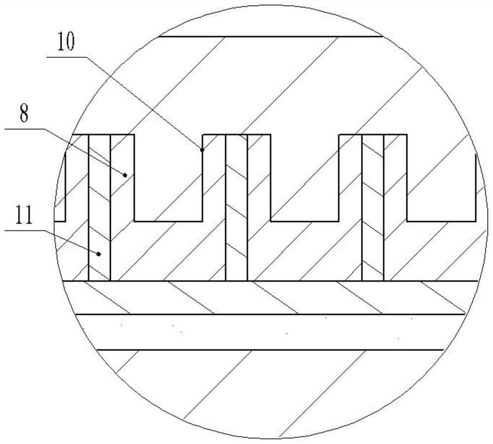 Fabricated building phase change thermal insulation wall